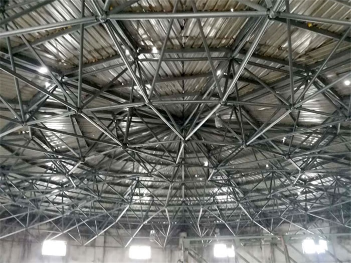 南阳洗煤厂蓄水池网架